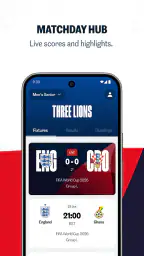 The Official England App screenshot