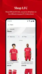 The Official Liverpool FC App screenshot