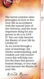 The Secret Daily Teachings screenshot