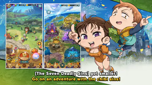The Seven Deadly Sins: IDLE screenshot