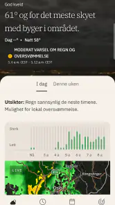 The Weather Channel screenshot