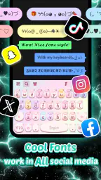 Thunder Neon Wolf Tastatur screenshot
