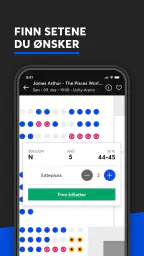 Ticketmaster - Finn billetter screenshot