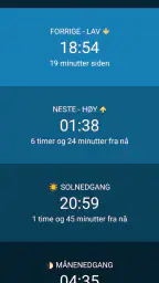 Tidevann i nærheten screenshot