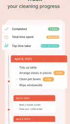 Tidy: Vaskeplan screenshot