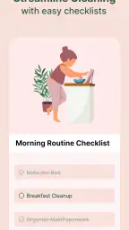 Tidy: Vaskeplan screenshot