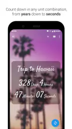 Time Until: Countdowns, Widget screenshot