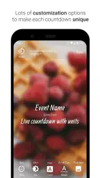 Time Until: Countdowns, Widget screenshot