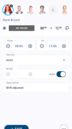 Timegrip screenshot