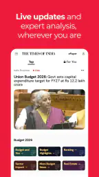 TOI English News, Daily ePaper screenshot
