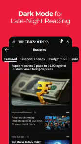 TOI English News, Daily ePaper screenshot