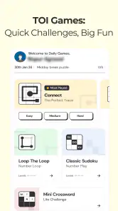 TOI English News, Daily ePaper screenshot