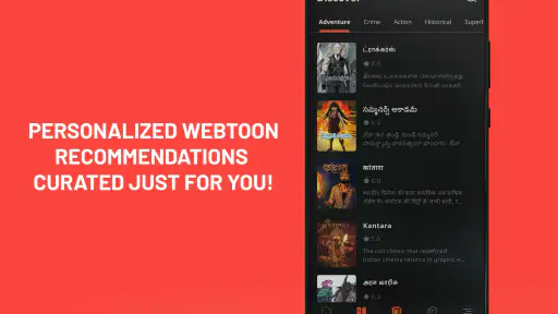 Toonsutra: Webtoon & Manga App screenshot