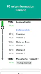 Trainline: Togreiser i Europa screenshot