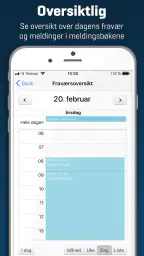 Transponder Meldingsbok screenshot