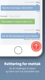 Transponder SMS screenshot