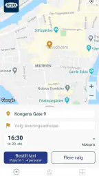 TrønderTaxi screenshot
