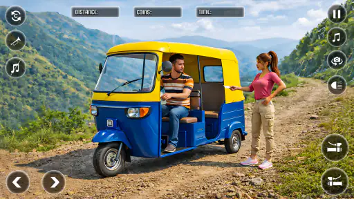 TukTuk Game Offline Auto Games screenshot