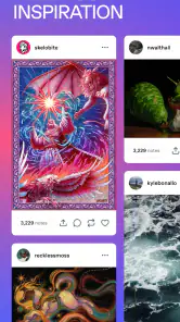 Tumblr Social Media & Art Blog screenshot