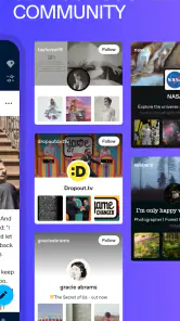 Tumblr Social Media & Art Blog screenshot