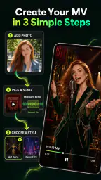 Tuni: AI Music Video Maker screenshot
