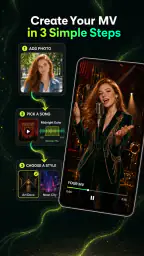 Tuni: AI Music Video Maker screenshot