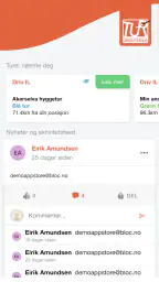 Turorientering screenshot