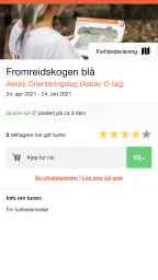Turorientering screenshot