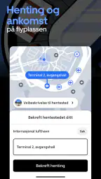Uber - Be om skyss screenshot