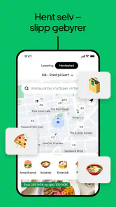 Uber Eats: Lokal matlevering screenshot