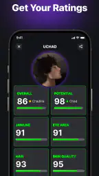 UCHAD AI Looksmax Face Rating screenshot