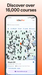UDisc diskgolf screenshot