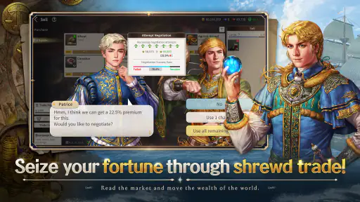 Uncharted Waters Origin screenshot