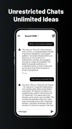 Unfiltered AI Chatbot: RawAI screenshot