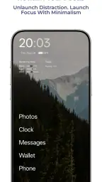UnLauncher. Minimalist Home screenshot