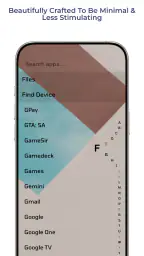 UnLauncher. Minimalist Home screenshot