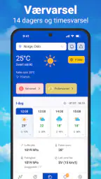Vær & Radar med Regnradar screenshot