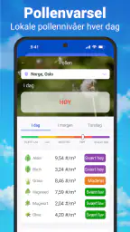 Vær & Radar med Regnradar screenshot