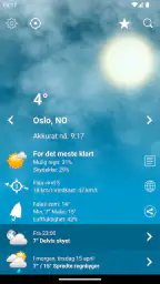 Været Norge XL PRO screenshot