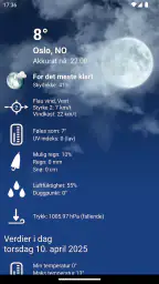 Været Norge XL PRO screenshot