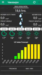 Værstasjon screenshot