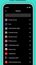 Valutakalkulator Neo screenshot