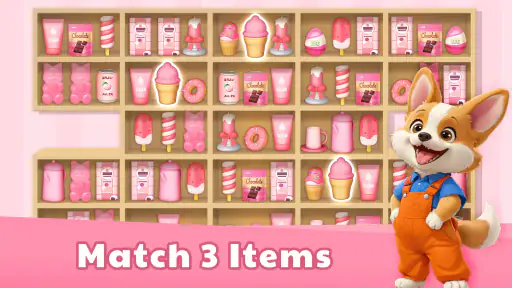 Varesortering 3D-spill screenshot