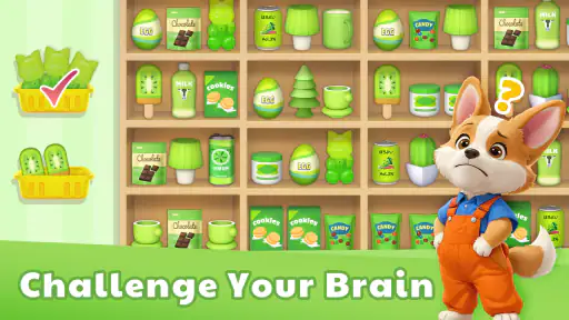 Varesortering 3D-spill screenshot