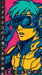 Vector Ink: SVG, Illustrator screenshot