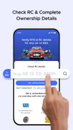 Vehicleinfo - RTO Information screenshot