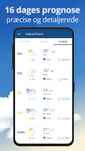 Vejr og Regn Radar: vejr24 screenshot