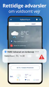 Vejr og Regn Radar: vejr24 screenshot