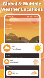 Vejrudsigt, Live Vejr screenshot