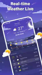 Vejrudsigt, Live Vejr screenshot